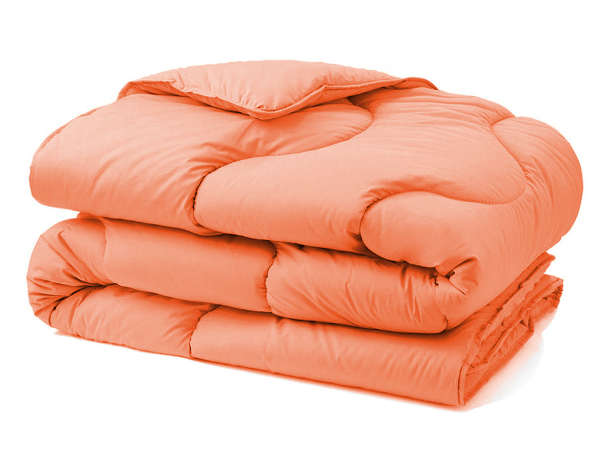 Couette legère couleur sausmon 2 personnes