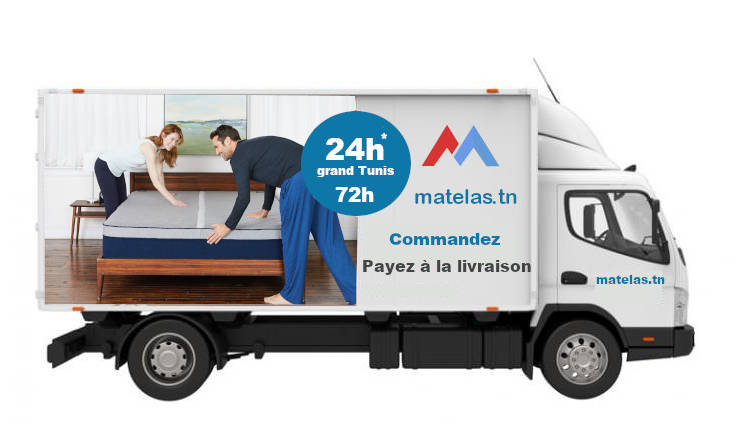 Paiement à la livraison du matelas  Matelas.tn