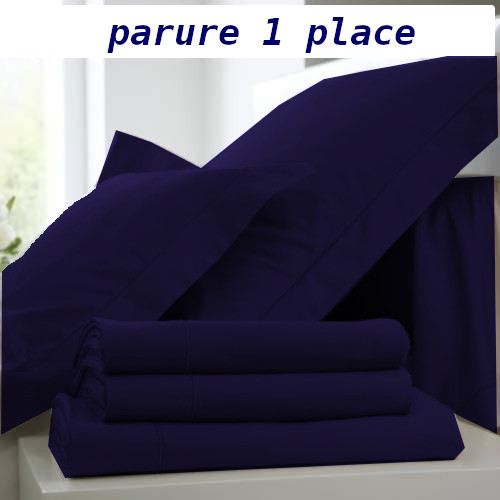 parure 1 place bleu nuit meilleur prix Tunisie